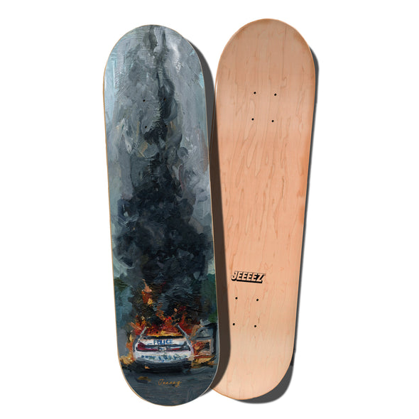 SKATE DECK IT'S HOT OVER HERE