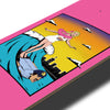 SKATE DECK ZEUBI POLICE SURFER PINK
