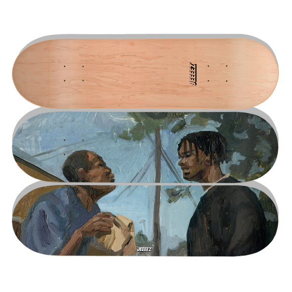 SKATE DECKS 'ANYBODY WANT A CHEESEBURGER?'