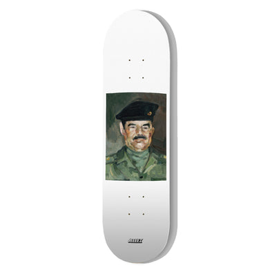 SKATE DECK SADDAM HUSSEIN OIL PAINTING STYLE