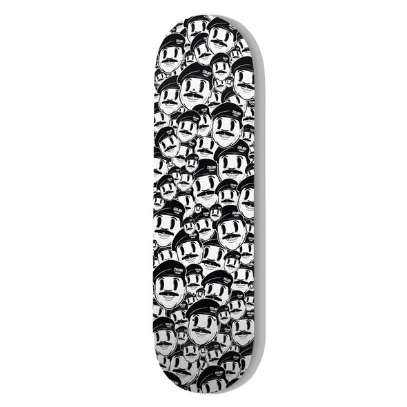 SKATE DECK SADDAM HUSSEIN STICKER BOMB