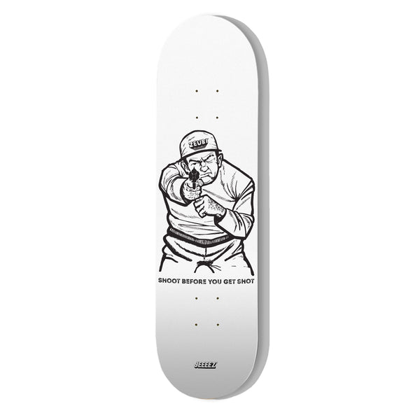 SKATE DECK SHOOT BEFORE TO GET SHOT