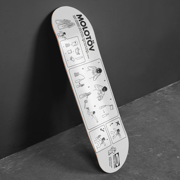 SKATE DECK COCKTAIL MOLOTOV