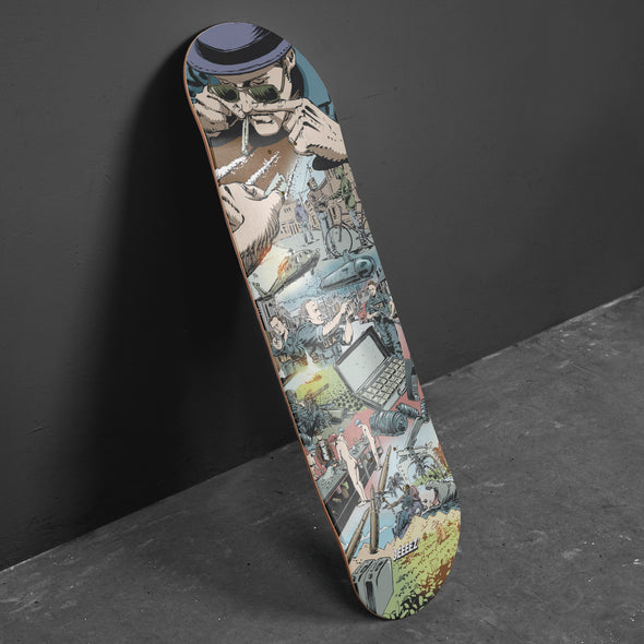 SKATE DECK COCAINE JOURNEY - COLORED