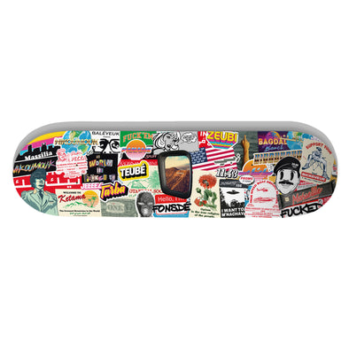 SKATE DECK JEEEEZ STICKERS BOMB