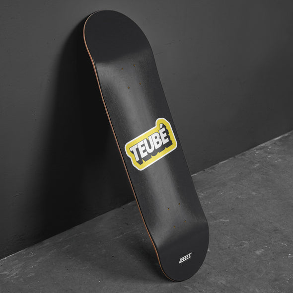 SKATE DECK BLACK TEUBÉ