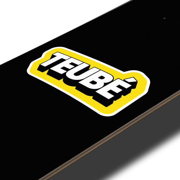 SKATE DECK BLACK TEUBÉ