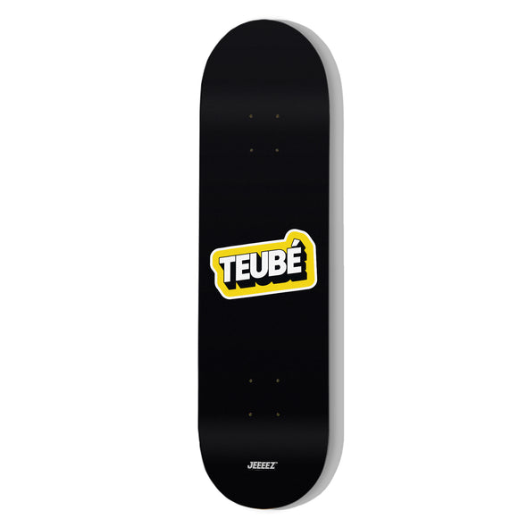 SKATE DECK BLACK TEUBÉ