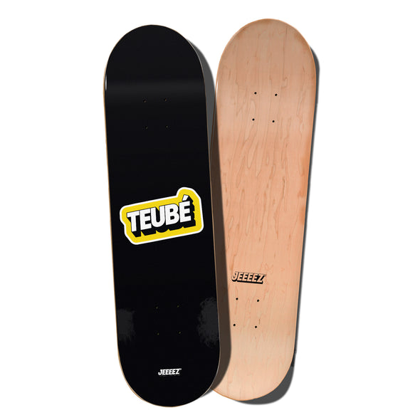 SKATE DECK BLACK TEUBÉ