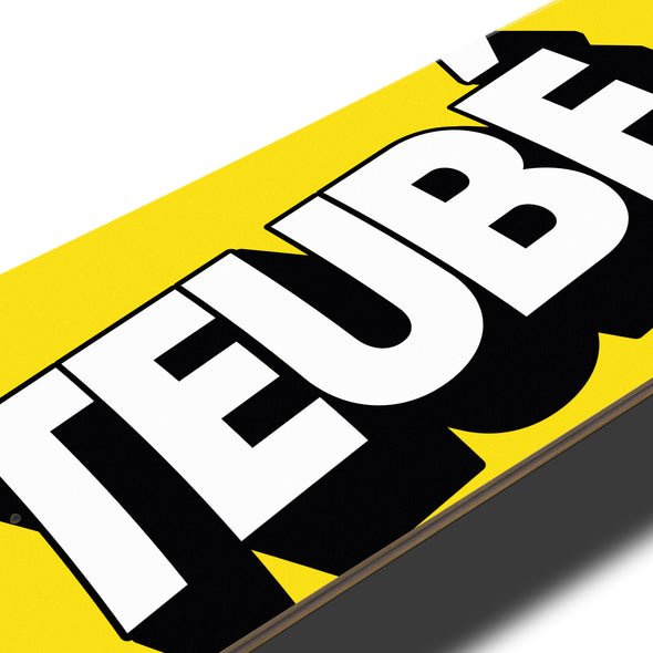 SKATE DECK YELLOW TEUBÉ