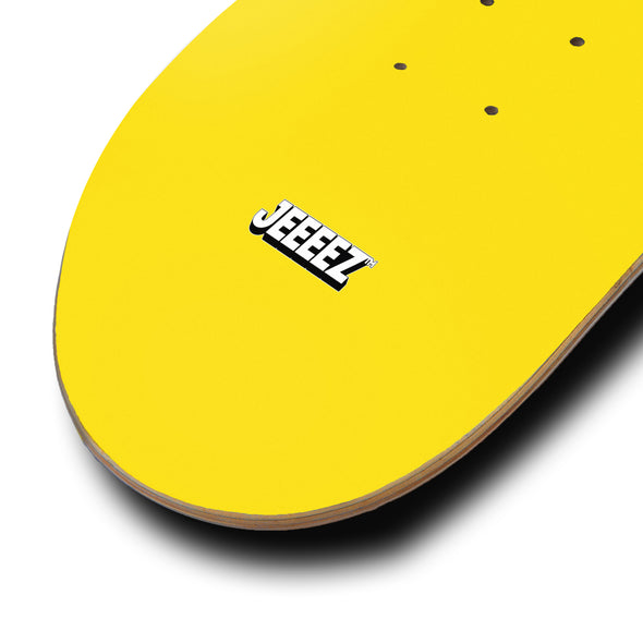 SKATE DECK YELLOW TEUBÉ