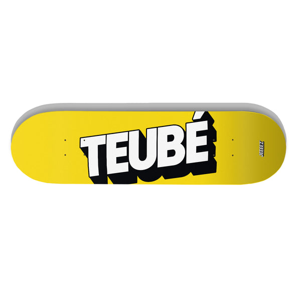 SKATE DECK YELLOW TEUBÉ