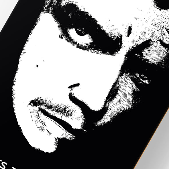 SKATE DECK THE EYES THEY NEVER LIE - FUCK OFF IN ARABIC