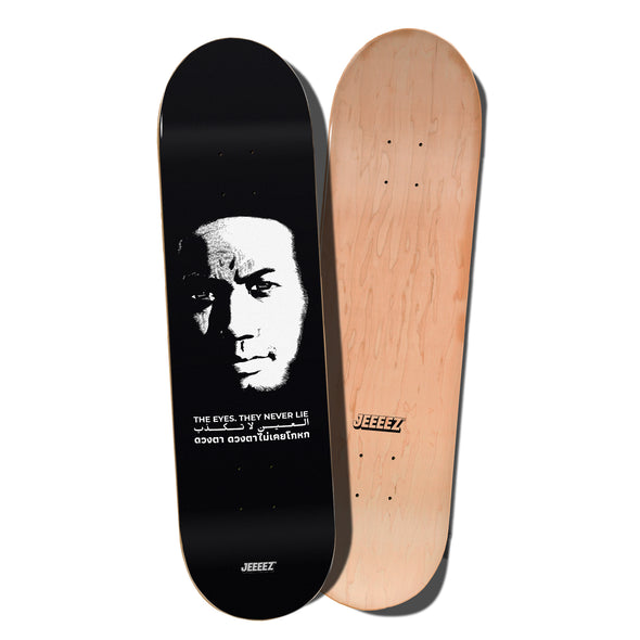 SKATE DECK THE EYES THEY NEVER LIE - FUCK OFF IN THAI ไปตายซะ