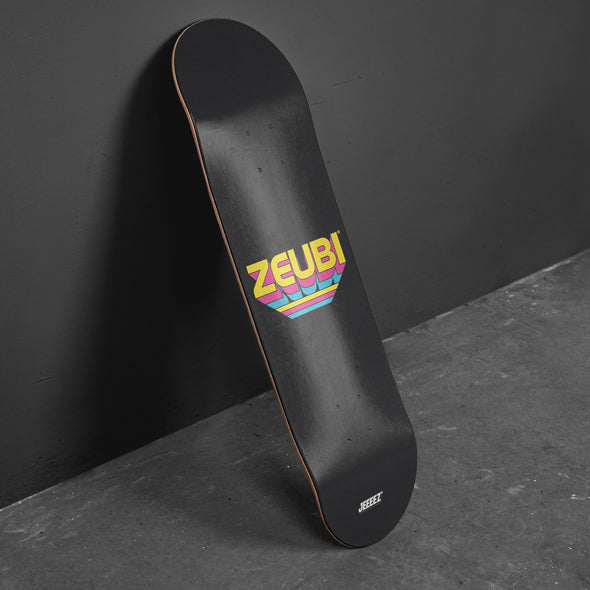 SKATE DECK BLACK ZEUBI