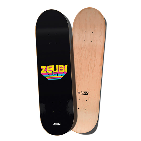 SKATE DECK BLACK ZEUBI