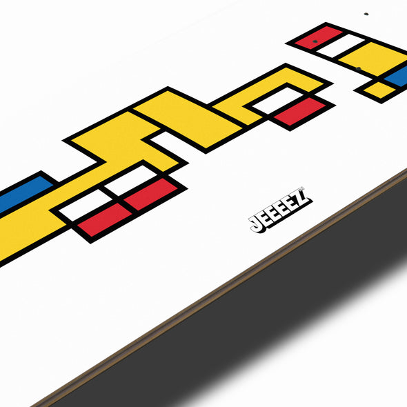 SKATE DECK ZEUBI ARABIC MONDRIAN STYLE