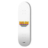 SKATE DECK WHITE ZEUBI