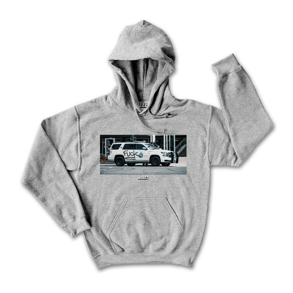 HOODIE POLICE CAR FCK