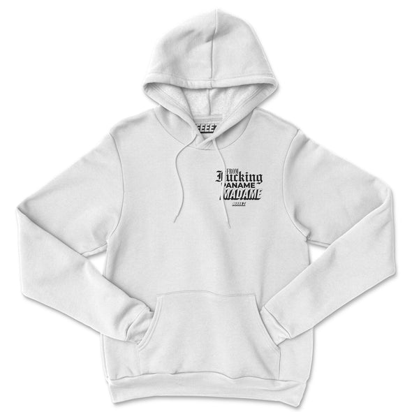 HOODIE FROM FCK PANAME MADAME WHITE