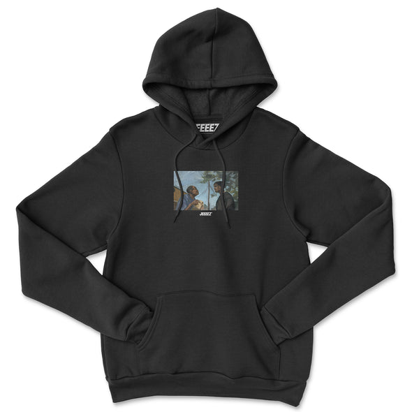 HOODIE ANYBODY WANT A CHEESEBURGER?