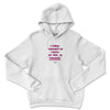 HOODIE I THINK THEREFORE PINK