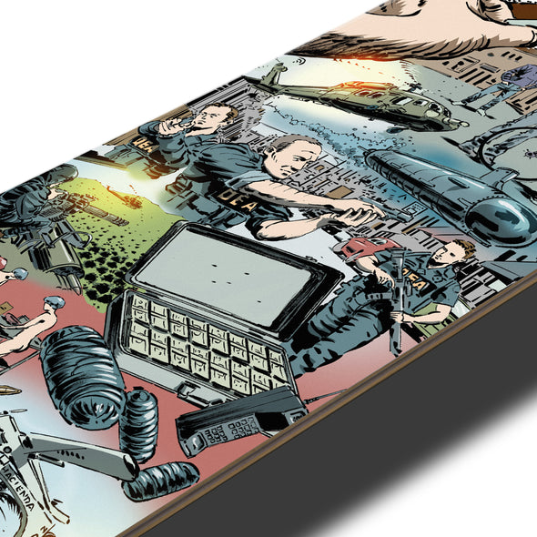 SKATE DECK COCAINE JOURNEY - COLORED