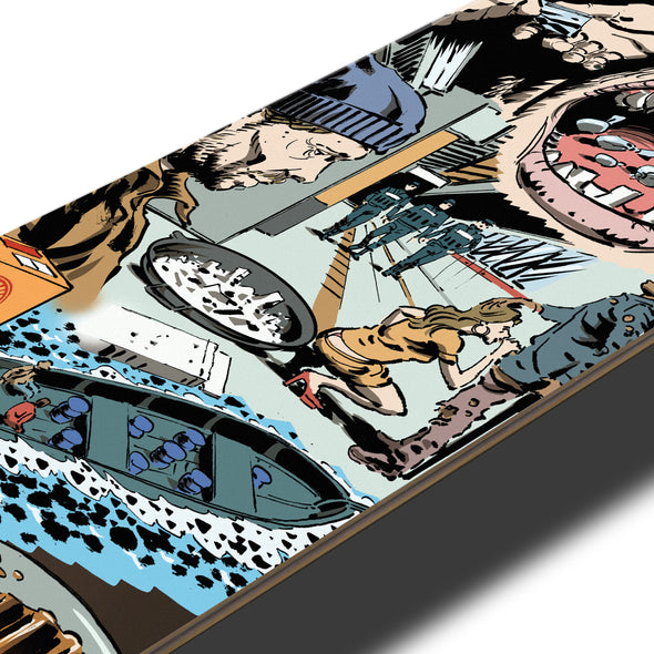 SKATE DECK CRACK JOURNEY TO HELL - COLORED