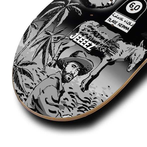 SKATE DECK HIGH JOURNEY IN KETAMA - B&W