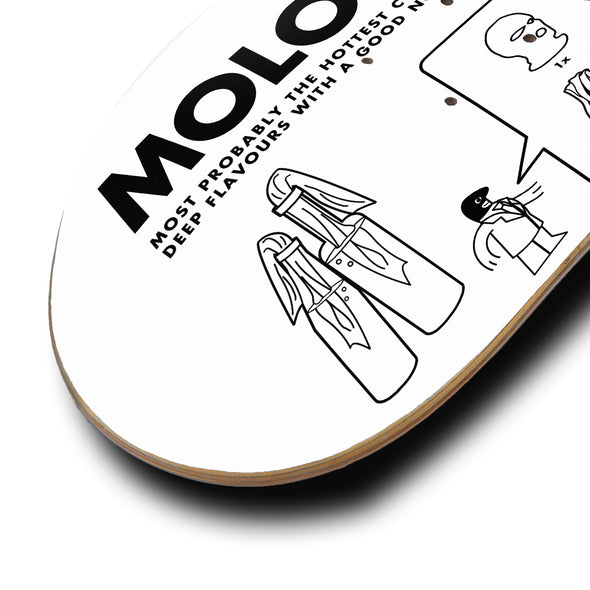 SKATE DECK COCKTAIL MOLOTOV