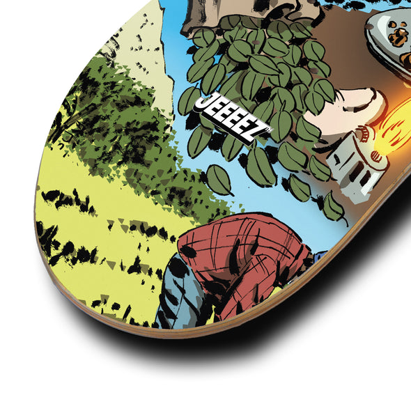 SKATE DECK CRACK JOURNEY TO HELL - COLORED