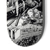 SKATE DECK COCAINE JOURNEY - B&W