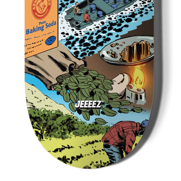 SKATE DECK CRACK JOURNEY TO HELL - COLORED