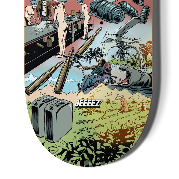 SKATE DECK COCAINE JOURNEY - COLORED