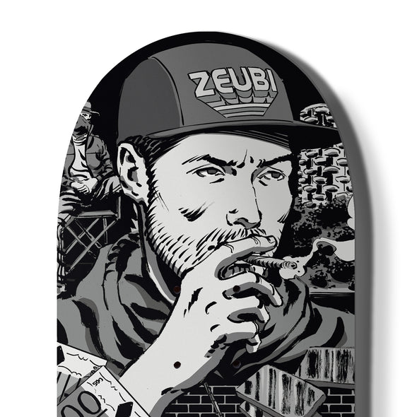SKATE DECK HIGH JOURNEY IN KETAMA - B&W