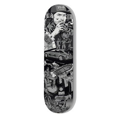 SKATE DECK HIGH JOURNEY IN KETAMA - B&W