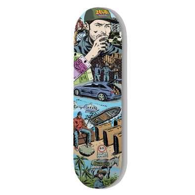 SKATE DECK HIGH JOURNEY IN KETAMA - COLORED