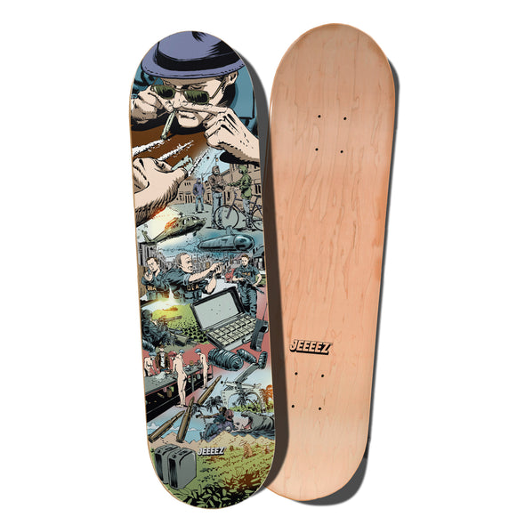 SKATE DECK COCAINE JOURNEY - COLORED