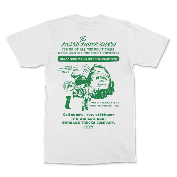 T-SHIRT TRASH TRUCK CREW JEEEEZ