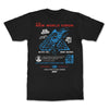 T-SHIRT BLK THE NEW WORLD VISION JEEEEZ