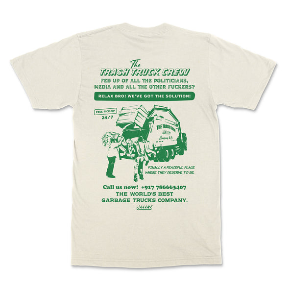 T-SHIRT TRASH TRUCK CREW JEEEEZ