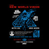 T-SHIRT BLK THE NEW WORLD VISION JEEEEZ