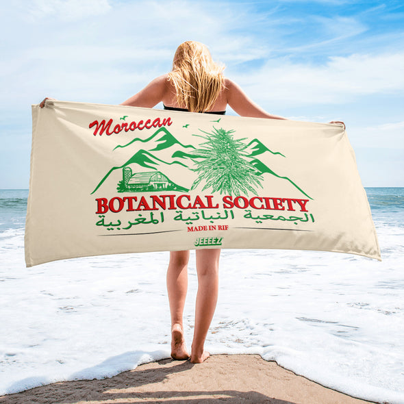 BEACH TOWEL MOROCCAN BOTANICAL SOCIETY