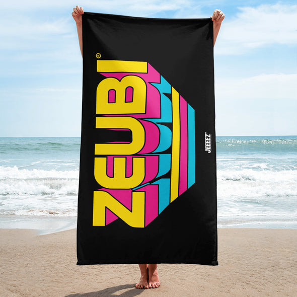 BEACH TOWEL ZEUBI NOIRE