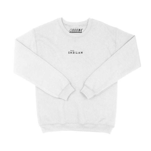 SWEAT BLANC NHAR SHEITAN