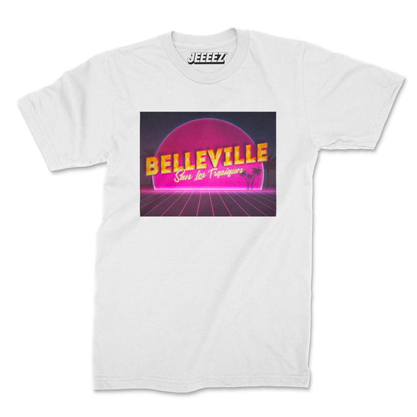 T-SHIRT BELLEVILLE SOUS LES TROPIQUES