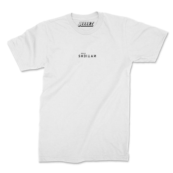 T-SHIRT BLANC NHAR SHEITAN