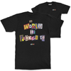 T-SHIRT THE WORLD IS FUCKED UP by JEEEEZ