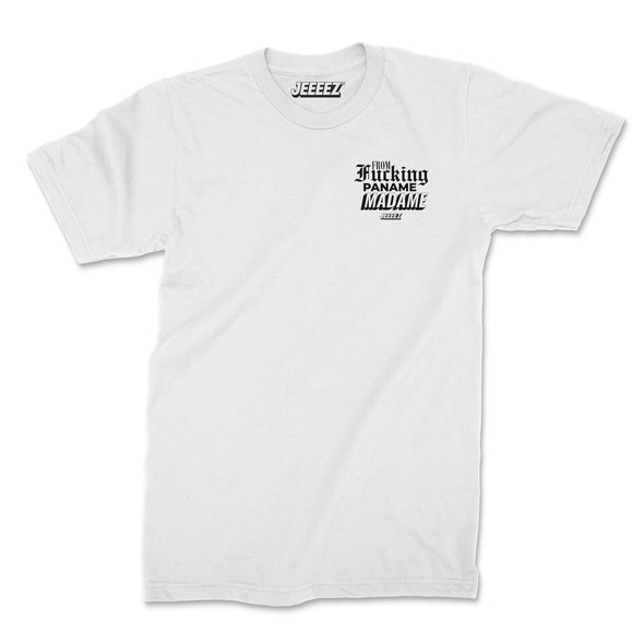 T-SHIRT FROM F*CKING PANAME MADAME TYPOS