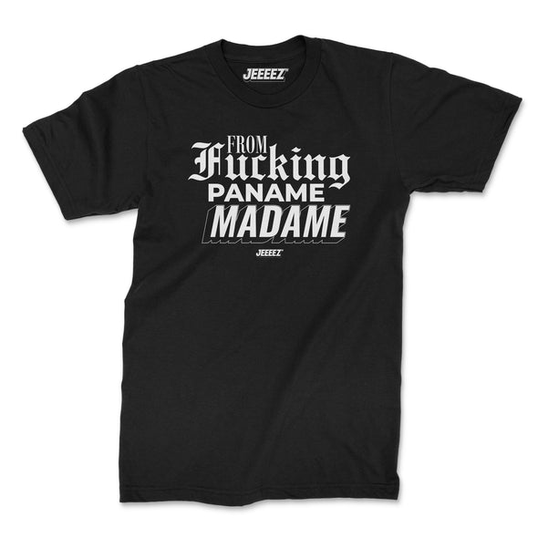 T-SHIRT FROM F*CKING PANAME MADAME BLK